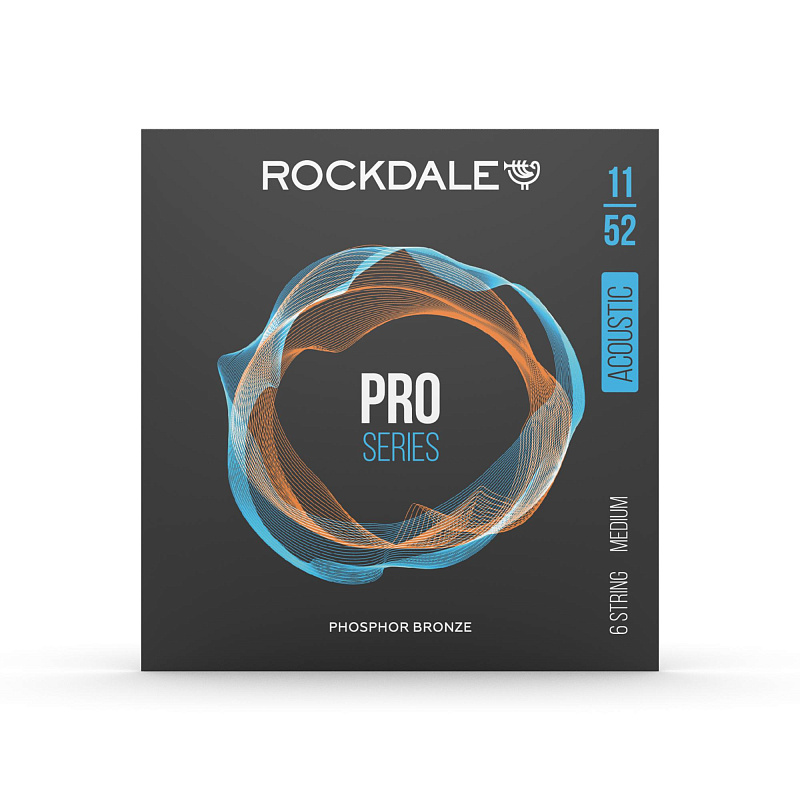 Фото Струны ROCKDALE PRO 11-52 Phosphor Bronze Medium