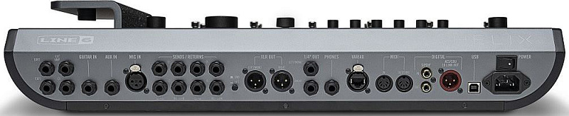 Фото Гитарный процессор эффектов LINE 6 Helix Floor FX Limited Edition Gray
