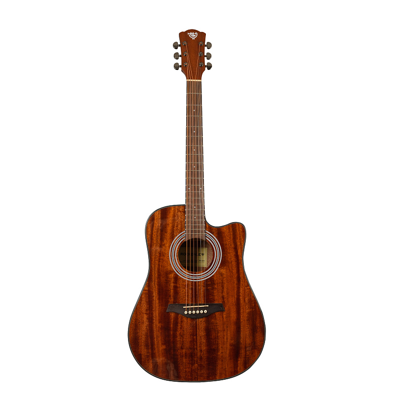 Фото Акустическая гитара ROCKDALE Aurora D6 Gloss C All-Mahogany