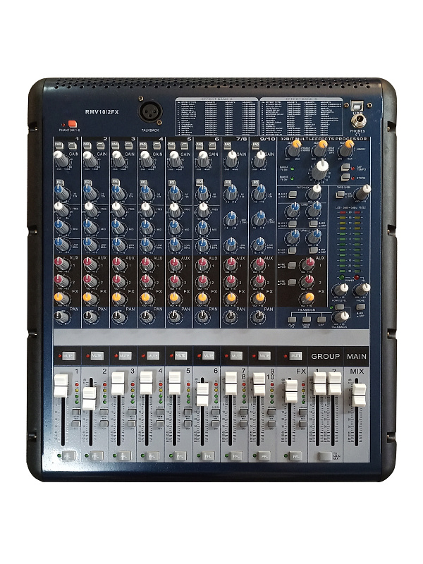 Фото Микшерный пульт Wingreat RMV10/2FX