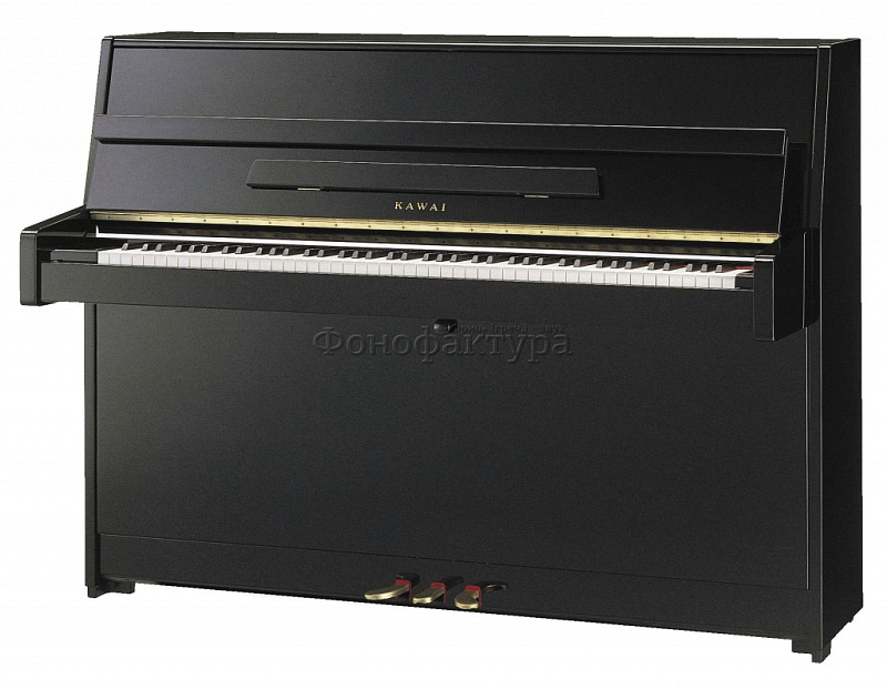 Фото Пианино, черное полированное Kawai K-15E(B) M/PEP