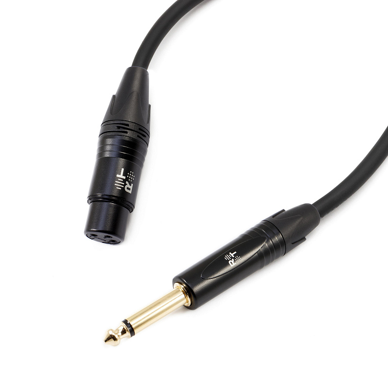 Фото Кабель микрофонный Radiotehnika Volna M02 (XLR-Jack 6.3) 8 m