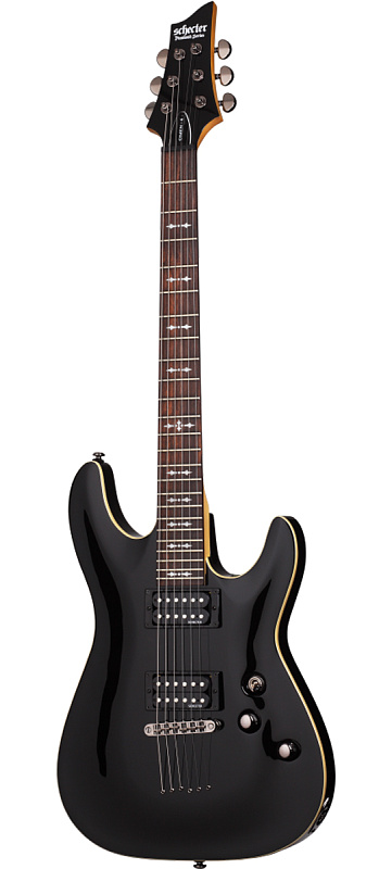 Фото Гитара электрическая Schecter OMEN-6 BLK